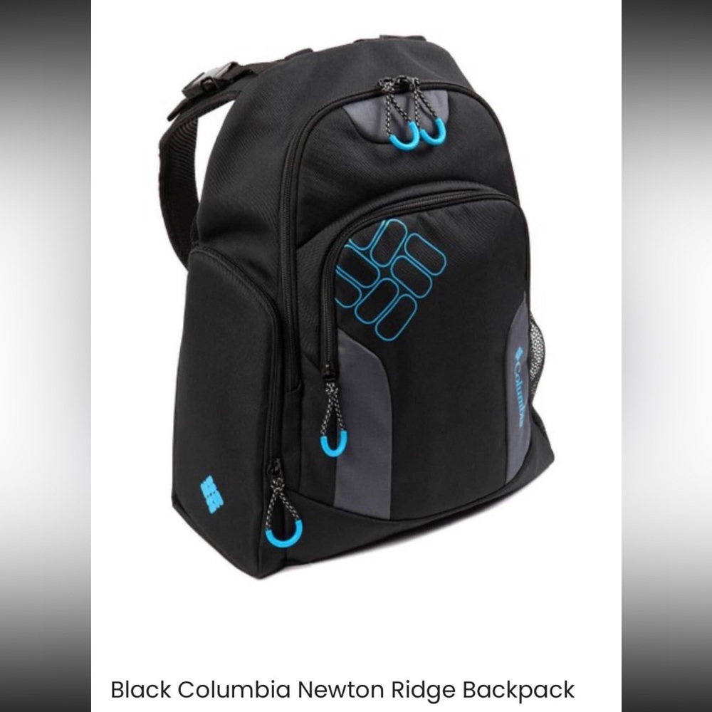 Black Columbia Newton Ridge diaper back pack